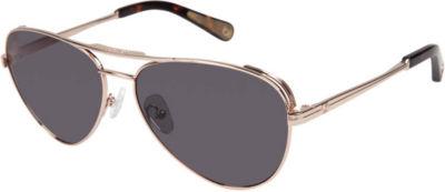 Sperry Largo Aviator Sunglasses Shinygoldsteel, Size One Size Men's
