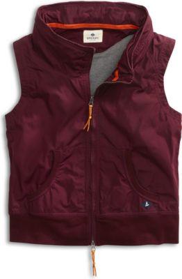Sperry Hide-away Hoodie Vest Tawnyport, Size S Women's