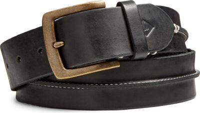 Sperry Leather Belt Black, Size One Size Men's
