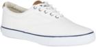 Sperry Striper Cvo Salt Washed Twill Sneaker White, Size 7m Men's Shoes