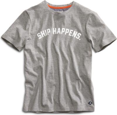 Sperry Ship Happens T-shirt Heathergrey, Size S Men's