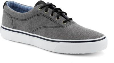 Sperry Striper Cvo Chambray Sneaker Blackchambray, Size 8m Men's Shoes