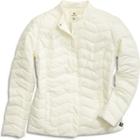 Sperry Outerwear Quilted Shirt Jacket Ivory, Size Xs Women's
