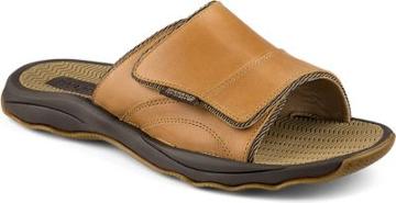 Sperry Outer Banks Slide Sandal Tan, Size 7m Men's Shoes