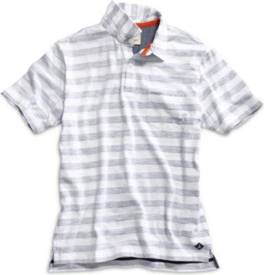 Sperry Slub Pocket Polo Navy/whitestripe, Size S Men's