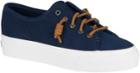 Sperry Sky Sail Suede Sneaker Navy, Size 5m Women's Shoes
