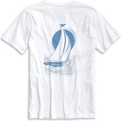 Sperry Starboard Sail T-shirt White, Size Xl Men's