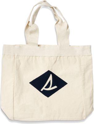 Sperry Canvas Tote Ivory, Size One Size