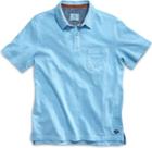 Sperry Slub Pocket Polo Etherialblue, Size S Men's