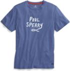 Sperry Paul Sperry Graphic T-shirt Coastalfjordblue/white, Size S Men's