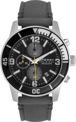 Sperry Diver Silicone Watch Gray, Size One Size Men's