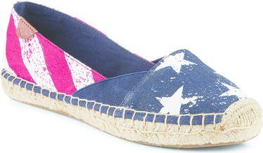 Sperry Cape Stars And Stripes Espadrille Red/white/blue, Size 5.5m Women's Shoes