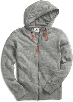 Sperry French Terry Zip-up Hoodie Heathergrey, Size S Men's