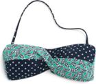 Sperry Marrakesh Medley Bandeau Bikini Top Navy, Size Xs Women's