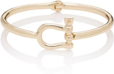 Sperry Shackle Bangle Bracelet Gold, Size One Size Women's