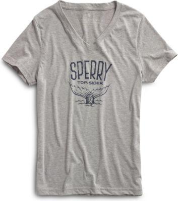 Sperry Mermaid Tail Graphic T-shirt Grey, Size Xs Women's