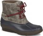 Sperry Saltwater Wedge Tide Duck Boot Grey, Size 5m Women's Shoes