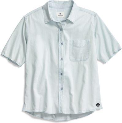 Sperry Printed Chambray Shirt Chambray, Size Xs Women's