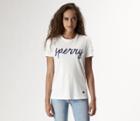 Sperry Sperry Script Graphic T-shirt White, Size S Women's