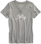 Sperry Salty T-shirt Grey, Size Xs Women's