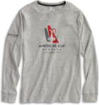 Sperry America's Cup Longsleeve T-shirt Grey, Size Xs Women's