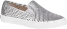 Sperry Seaside Perforated Sneaker Silver, Size 5m Women's Shoes