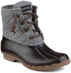 Sperry Saltwater Wool Duck Boot Gray, Size 5m Women's Shoes