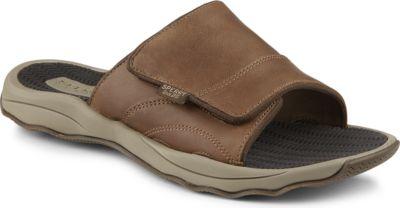 Sperry Outer Banks Slide Sandal Darkbrown, Size 7m Men's Shoes