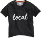 Sperry Wide Neck Local T-shirt Navy, Size S Women's