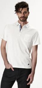 Sperry Short Sleeve Pocket Polo White, Size S Men's