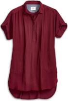 Sperry Popover Smock Dress Red, Size S Women's