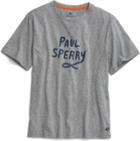 Sperry Paul Sperry Graphic T-shirt Heathergrey/navy, Size S Men's