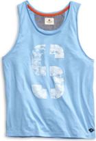 Sperry Printed Tank Etherialblue/white, Size S Men's