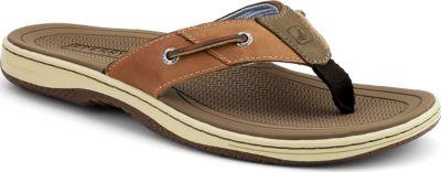 Sperry Baitfish Flip-flops Tanleather, Size 8m Men's Shoes