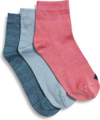 Sperry Anklet Marl Ceramic 3-pack Assortedbluepatriot, Size One Size Women's