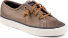 Sperry Seacoast Weathered Sneaker Greige, Size 5m Women's Shoes