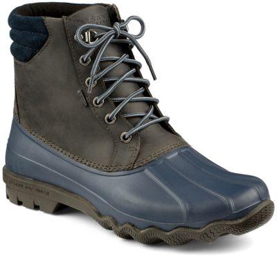 Sperry Avenue Duck Boot Gray/navy, Size 11m Men's Shoes