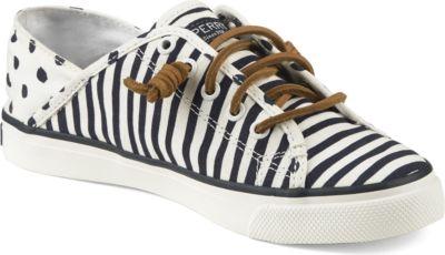 Sperry Seacoast Isle Sneaker Navystripe, Size 6.5m