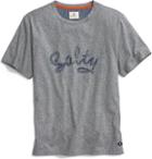 Sperry Salty Graphic T-shirt Heathergrey/navy, Size S Men's