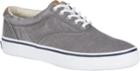 Sperry Striper Cvo Salt Washed Twill Sneaker Grey, Size 7m Men's Shoes
