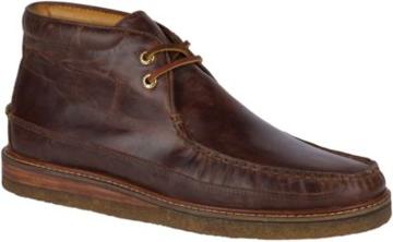 Sperry Gold Cup Leather Crepe Chukka Brown, Size 7m Men's