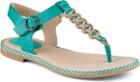 Sperry Anchor Away Sandal Teal, Size 5m Women's Shoes
