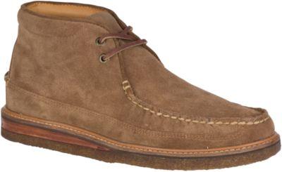 Sperry Gold Cup Suede Crepe Chukka Caramel, Size 7m Men's