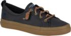 Sperry Crest Vibe Waxed Sneaker Black, Size 5m Women's Shoes