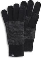 Sperry Jacquard Conductive Glove Black/grey, Size One Size Men's