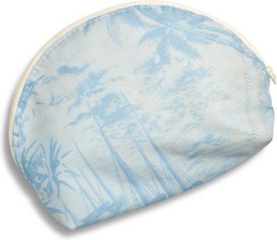 Sperry Tropical Print Cosmetic Bag Paleblue/yellow, Size One Size Women's
