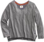 Sperry Long Sleeve T-shirt Grey, Size S Women's