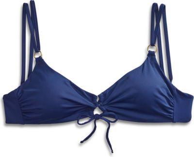Sperry Solid Bralette Swim Top Navy, Size Xs Women's