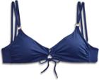Sperry Solid Bralette Swim Top Navy, Size Xs Women's