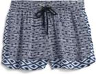 Sperry Island Time Ikat Beach Short Midnight, Size Xs Women's